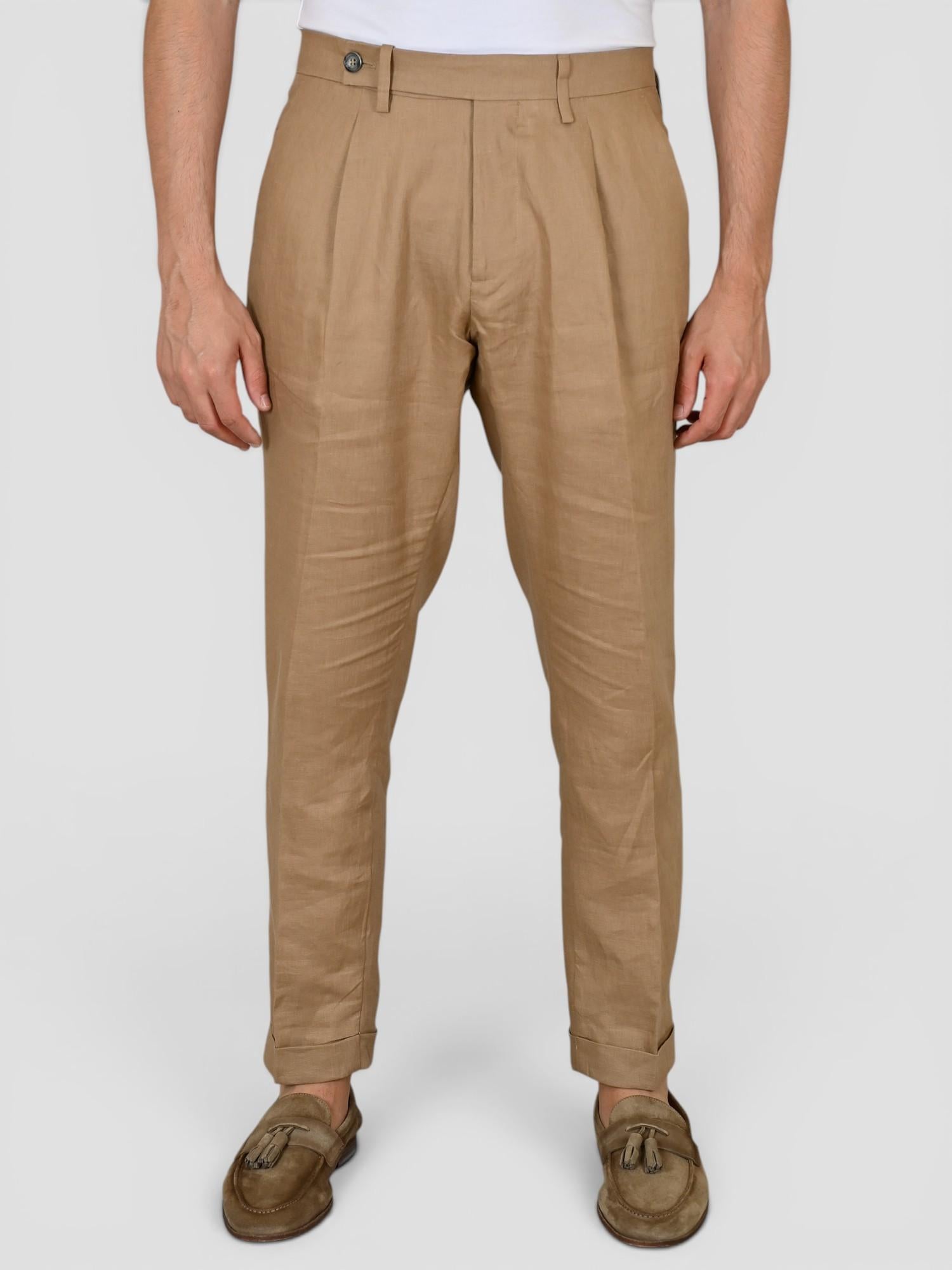 Pantalone beige GABRIEL LINO pence sartoriale GABRIELT95 BEIGE VANDOM 