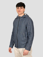 Giubbino blu MILLS 560 lino MILLS560 BLU BOB 