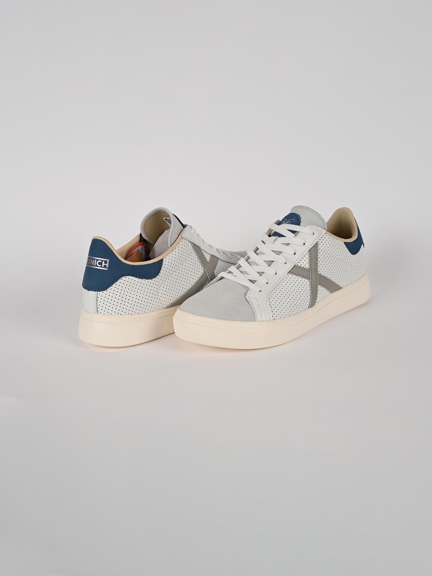 Sneakers bianca RETE BLANCO azul RETE 105 BLANCO MUNICH 