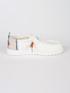 Scarpe leggere WALLY CRAFT linen white WALLY CRAFT LINEN 43086 1SO HEY DUDE 