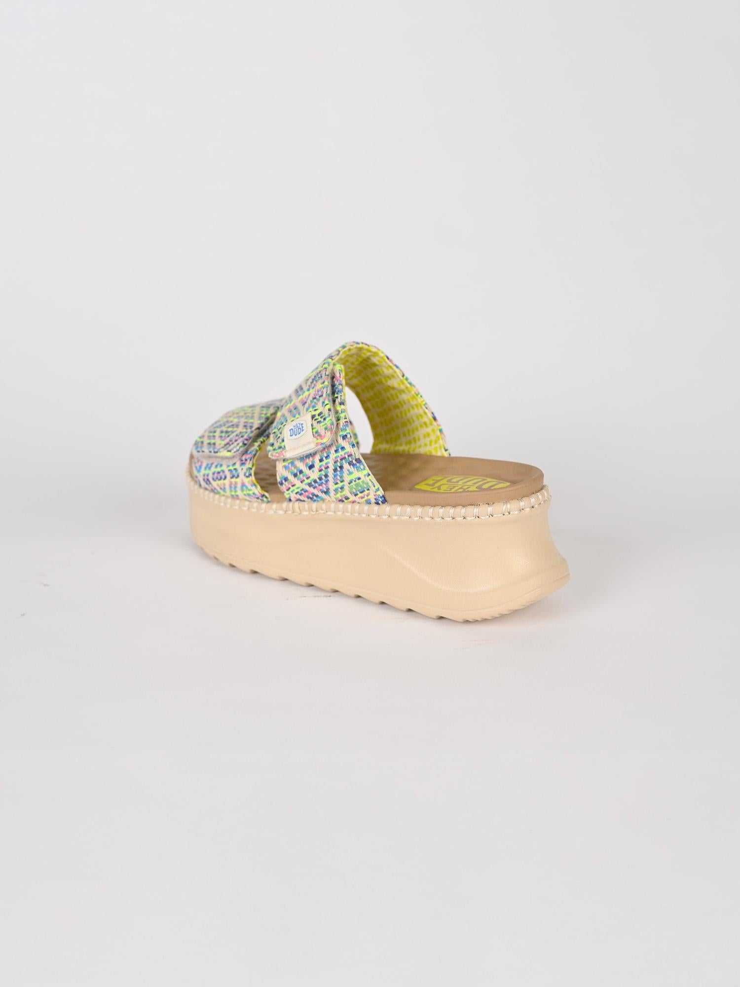 Sandalo ultralight DELRAY multicolor DELRAY 43210-4NY HEY DUDE 