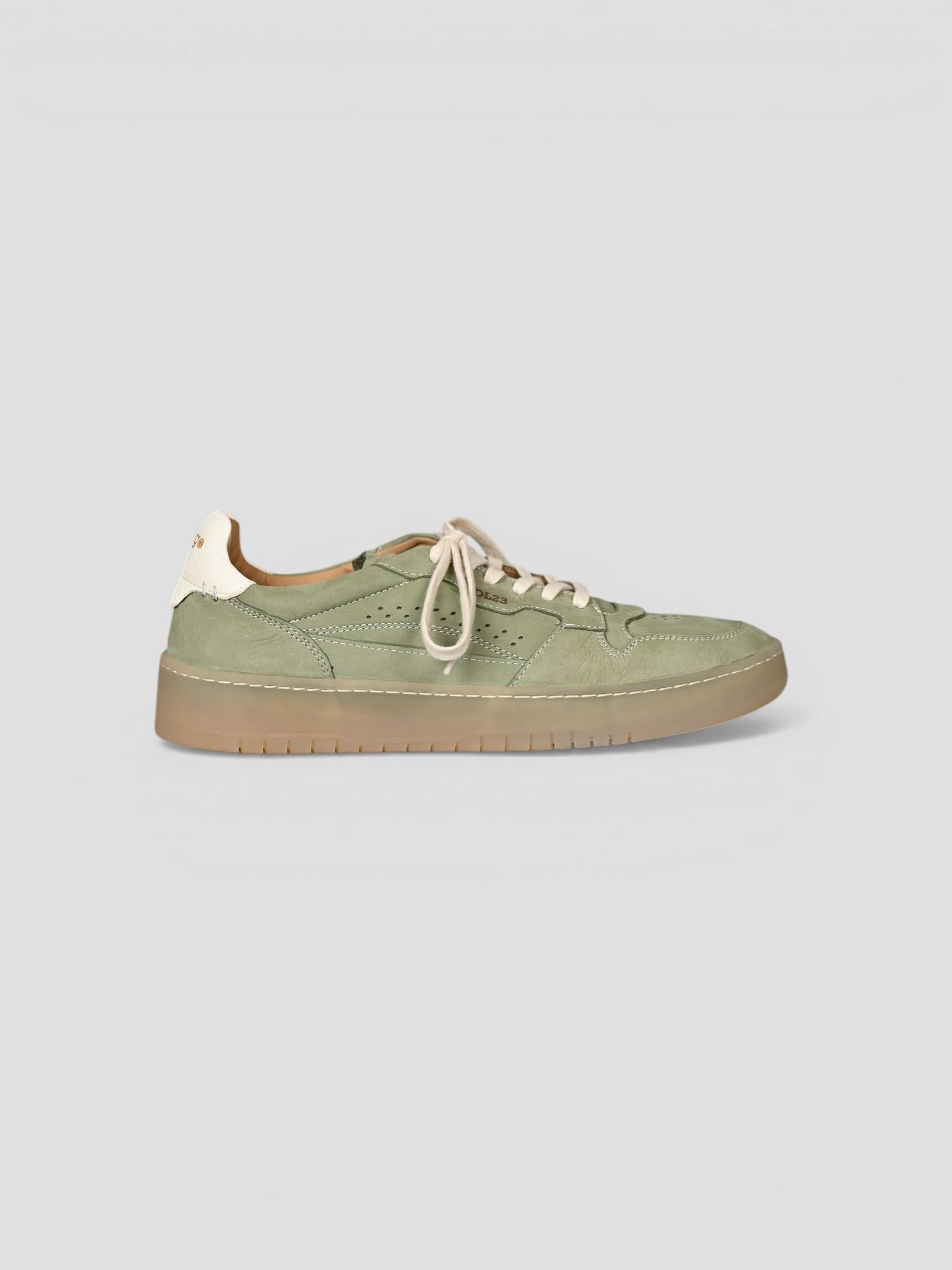 Sneakers nabuk HB01C JANNIK green HB01C NABUK GREEN LEMARGO 