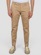 Chino nocciola STEFANO ventre piatto raso STEFANOT1 NOCCIOLA VANDOM 
