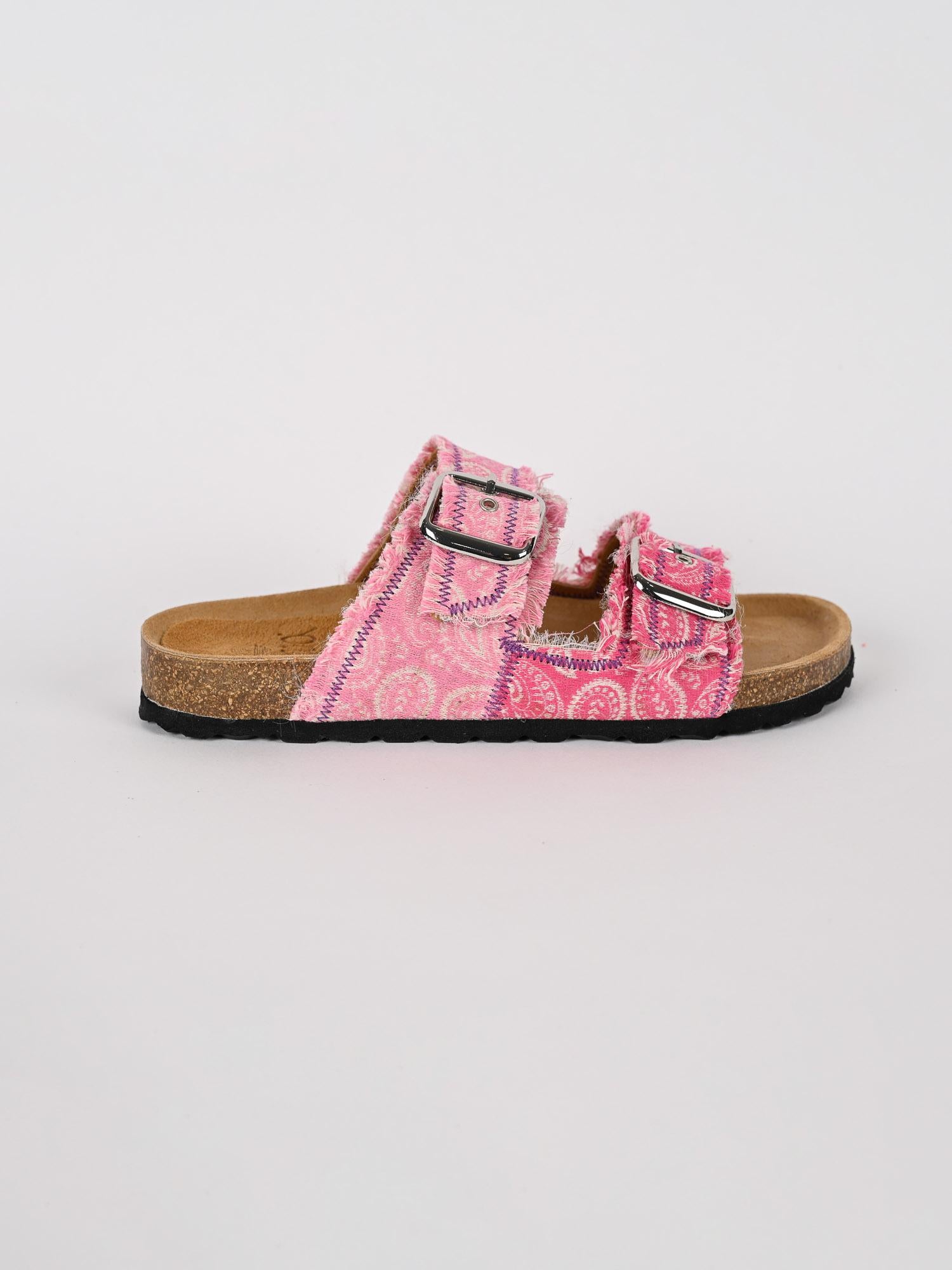 Sandalo donna JURERE bandana fuxia JURERÈ FUXIA LAGOA 