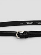 Cintura artigianale 3000 25 pelle nera 3000/25 NERO ALBERTO LUTI 
