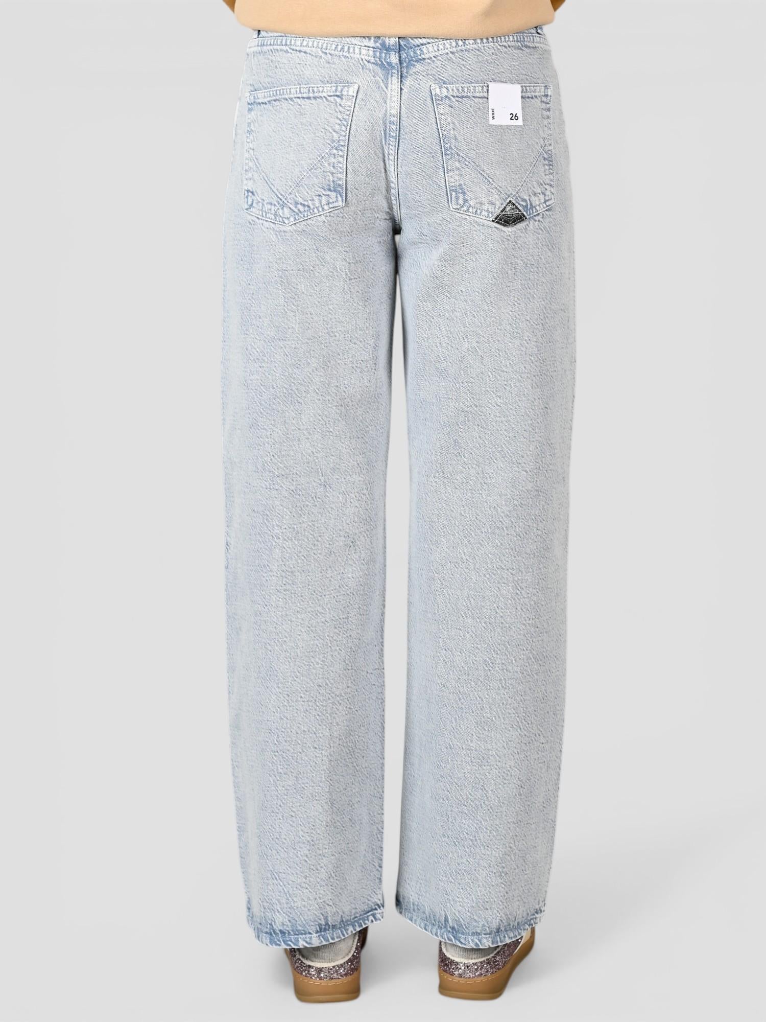 Jeans super WIDE WOMAN bull marmo SUPER WIDE MARMO ROY ROGER'S 