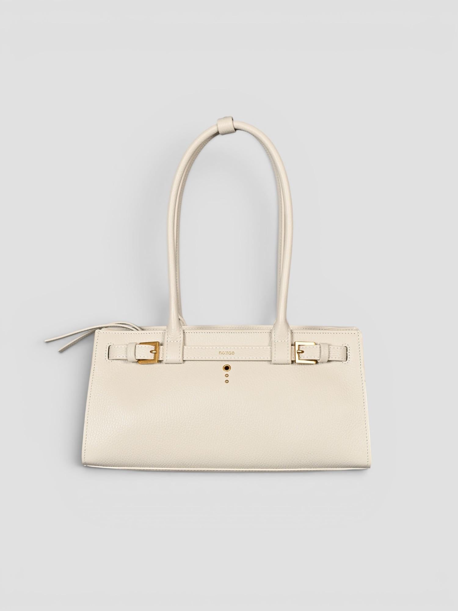 Baguette VALEGRO LEATHER ivory N61-DS-29 IVORY NO:RAE 