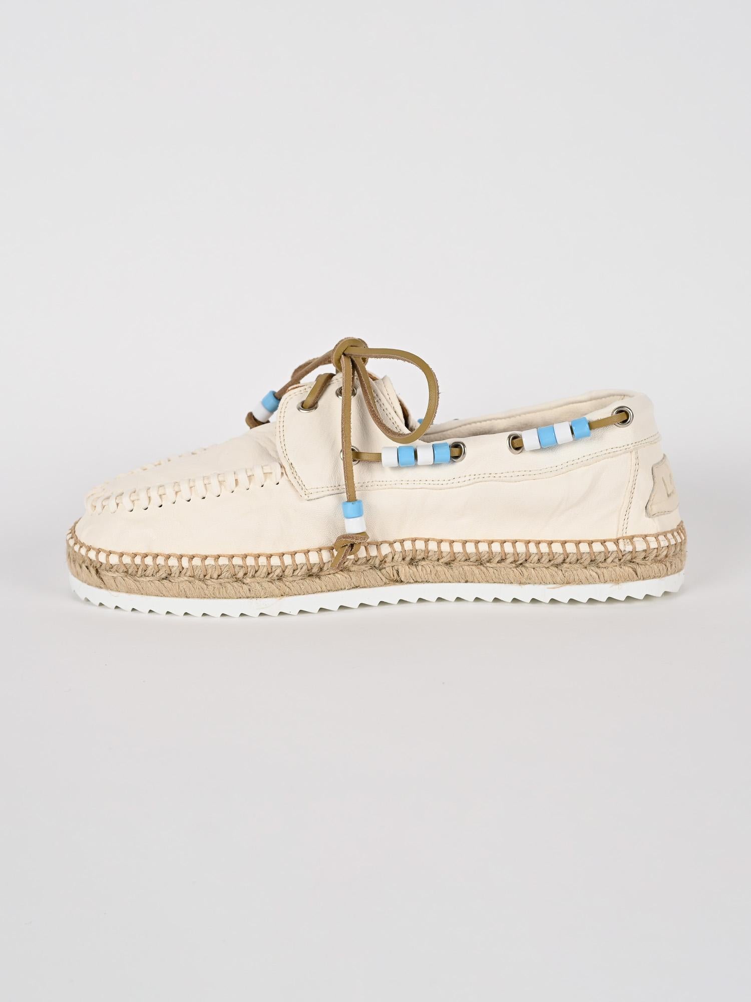 Mocassino bianco NAUTICO PARKER pelle lavata NAUTICO PARKER BIANCO LAGOA 
