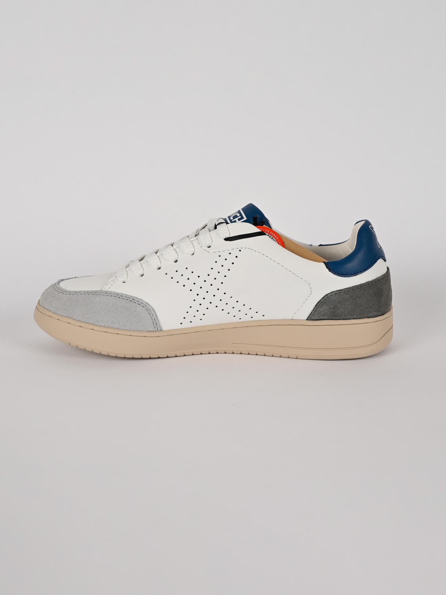 Sneakers bianca X-COURT BIANCO blu X-COURT 19 BIANCO MUNICH 