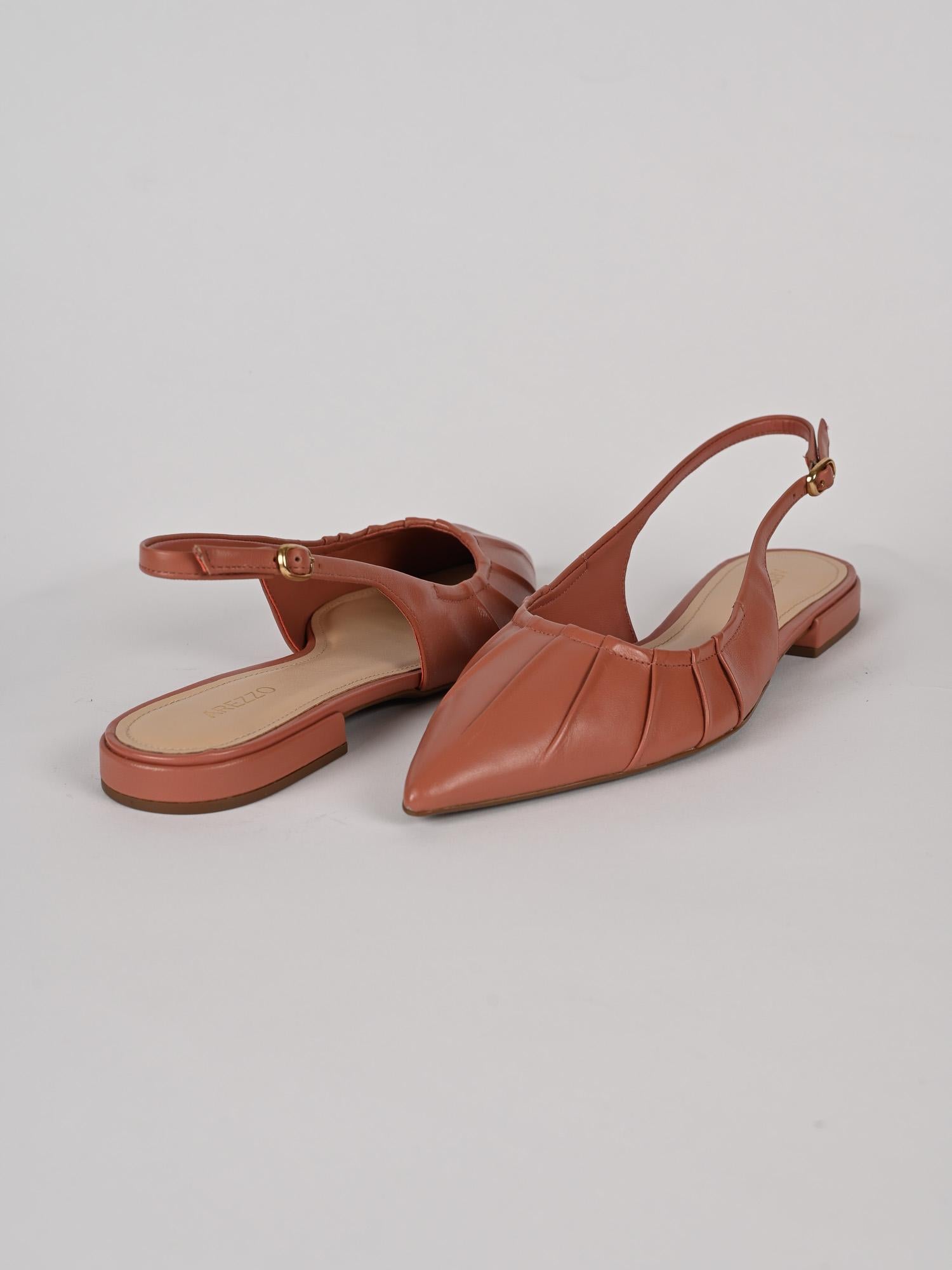 Slingback donna cipria in pelle A130290009 30003 AREZZO 