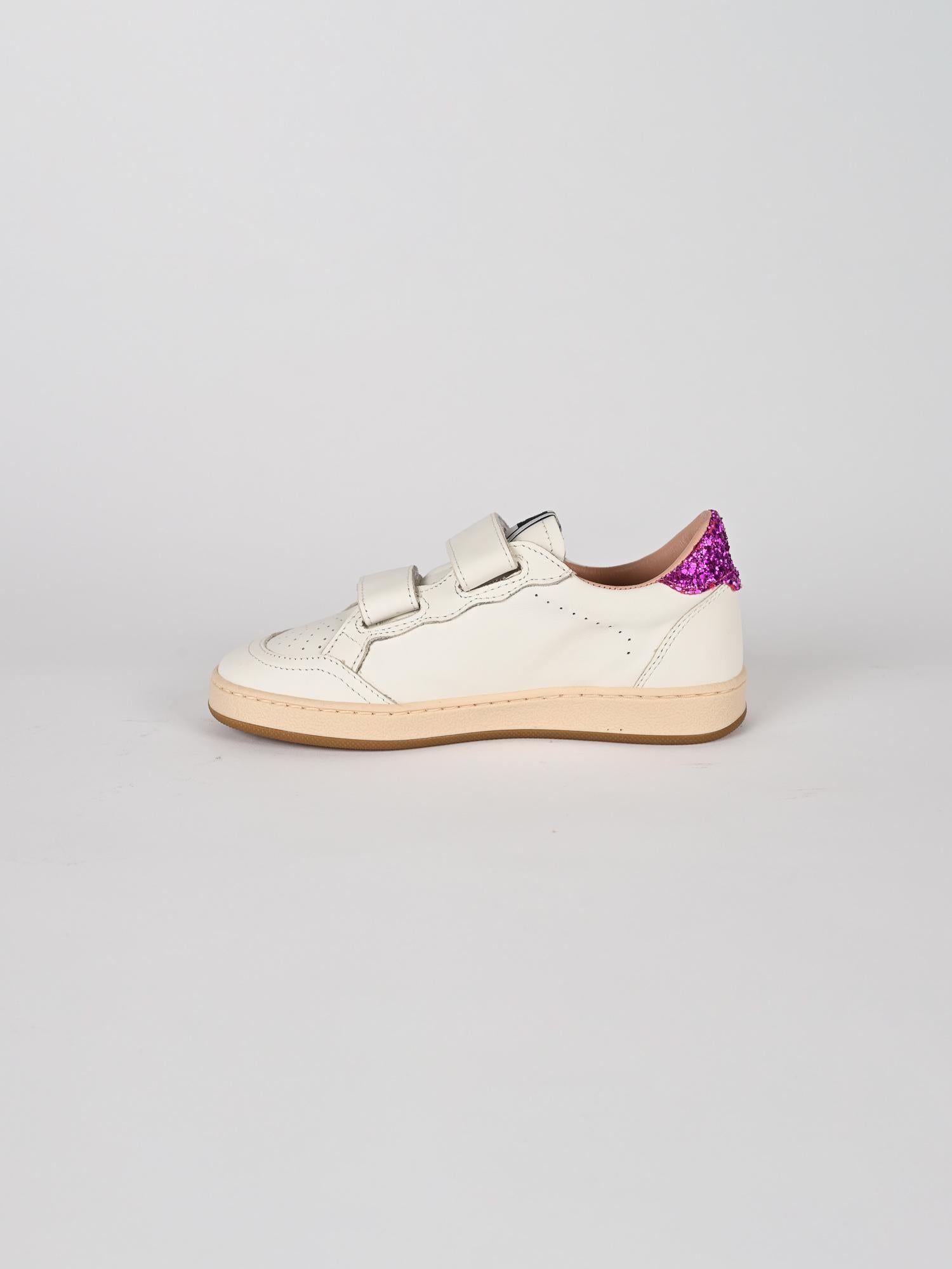 Sneakers bambina MINI PLAY bianca MINIPLAY 121 BIANCO 2B12 