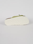 Ciabatta frange MAITE PASTEL suede menta MAITE PASTEL MENTA LAGOA 