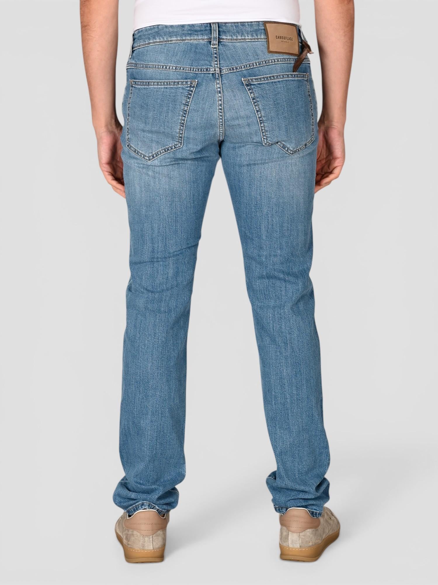 Denim light wash JOHN C092 slim fit JOHN C092 CAMOUFLAGE AR AND J. 