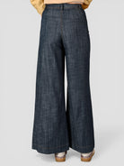 Pantalone palazzo WW31603 denim WW31603 DENIM WHITE WISE 