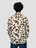 Camicia floreale 1RSYMTS puro cotone 1RSYMTS FR3 TINTORIA MATTEI 