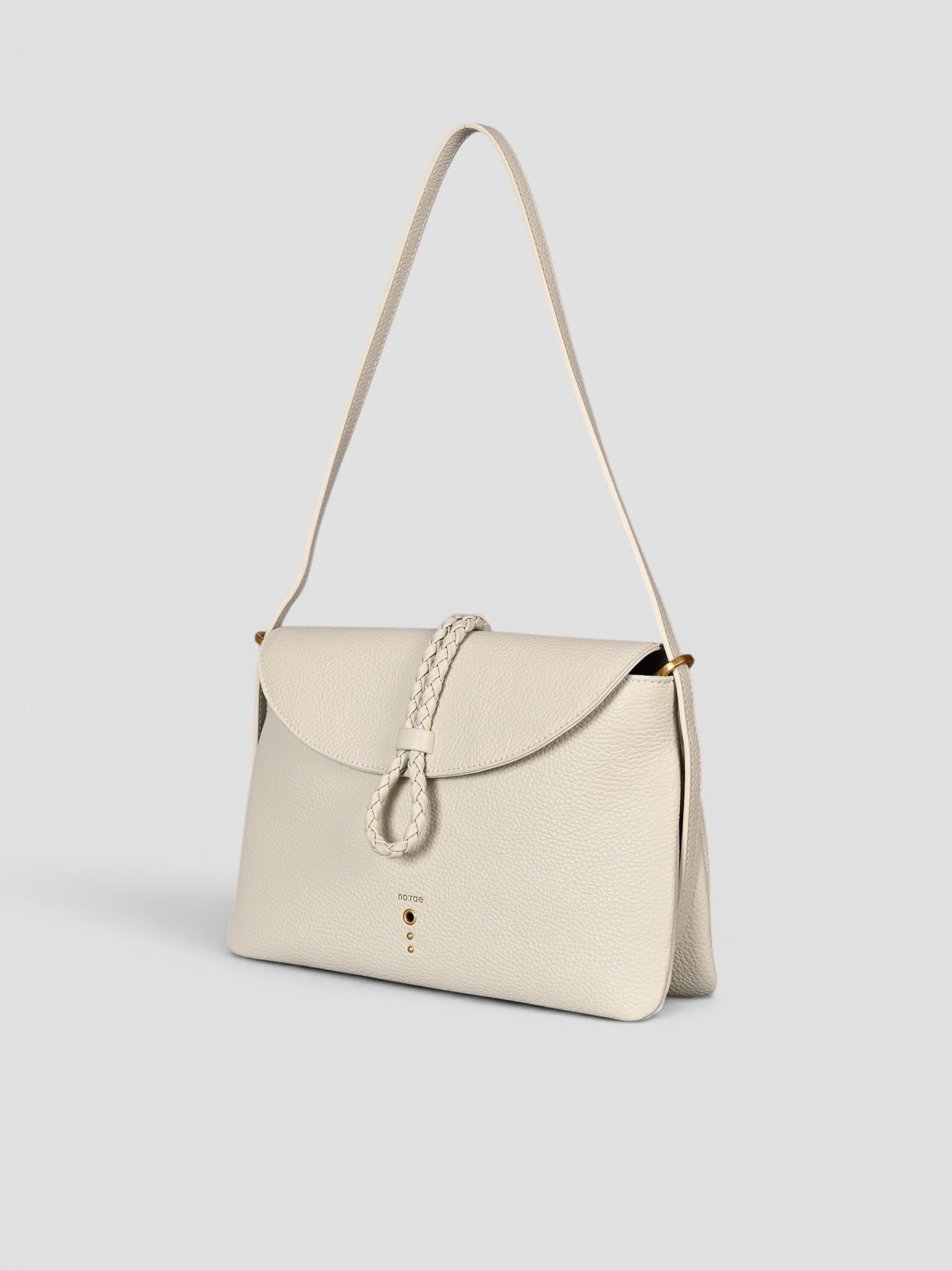 Small shoulder BAUDELAIRE LEATHER IVORY N61-BS-10 IVORY NO:RAE 