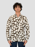 Camicia floreale 1RSYMTS puro cotone 1RSYMTS FR3 TINTORIA MATTEI 