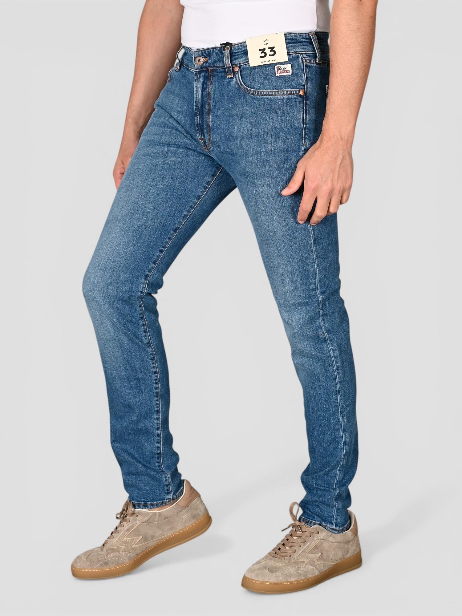 Jeans chiaro 517 MAN wash 81 517 MAN WASH 81 ROY ROGER'S 