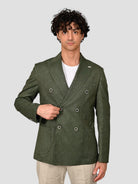 Blazer doppiopetto G22 BOA verde fiammato G22 BOA VERDE RPL 
