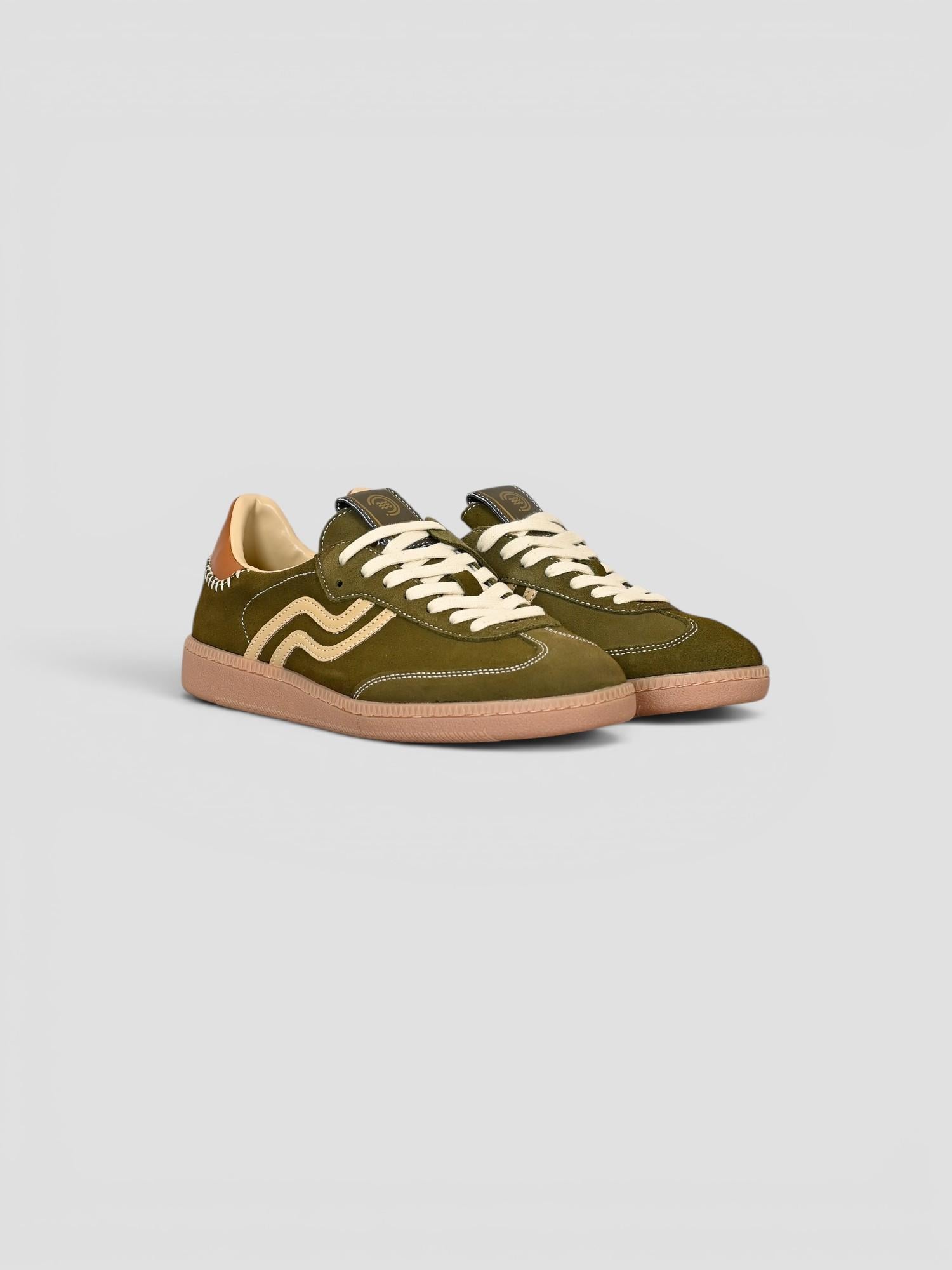 Sneakers suede 51461 010 verde bosco 51461 010 PRIMABASE 