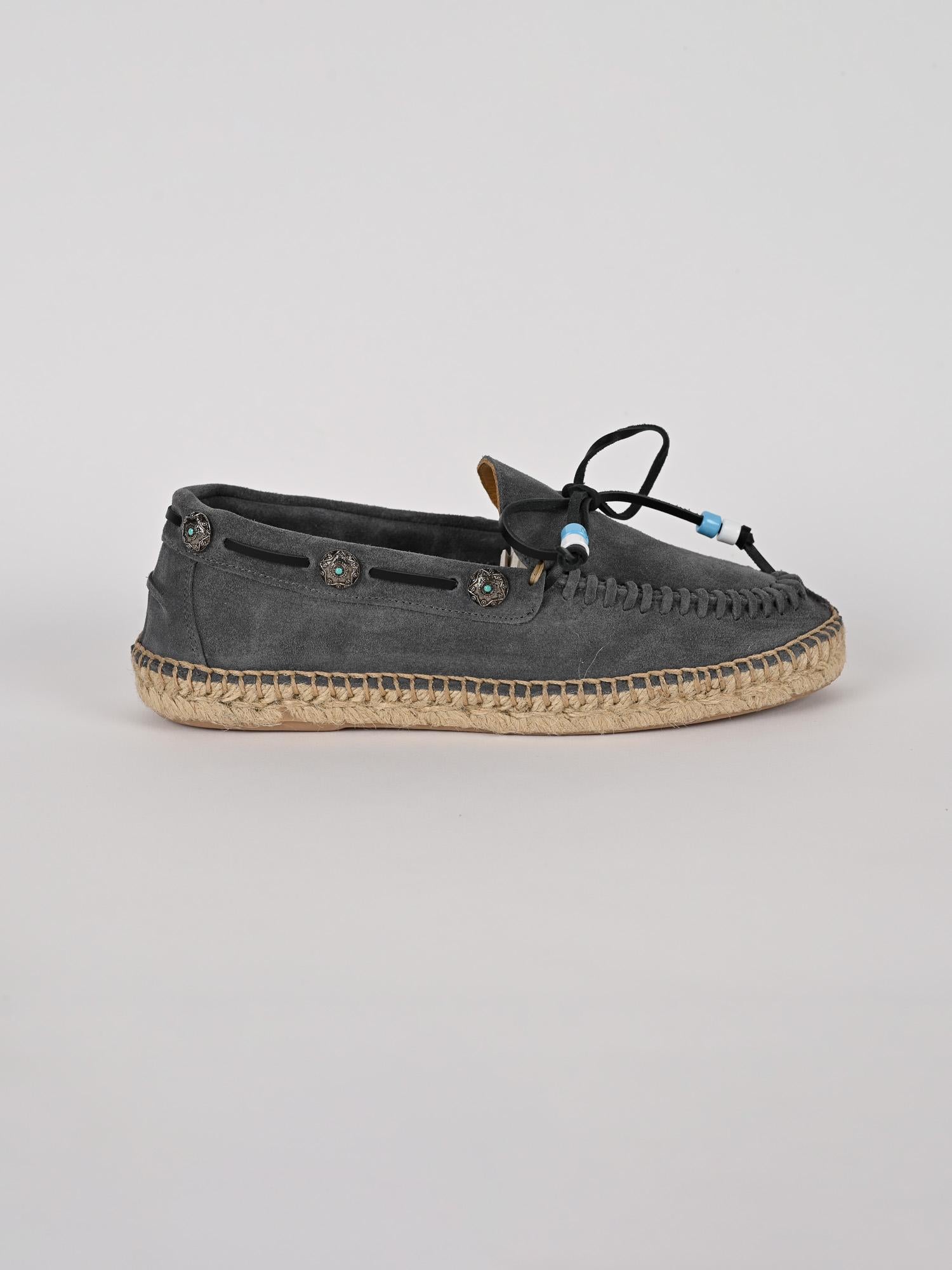 Mocassino donna LOAFER suede smog LOAFER 079 SMOG LAGOA 