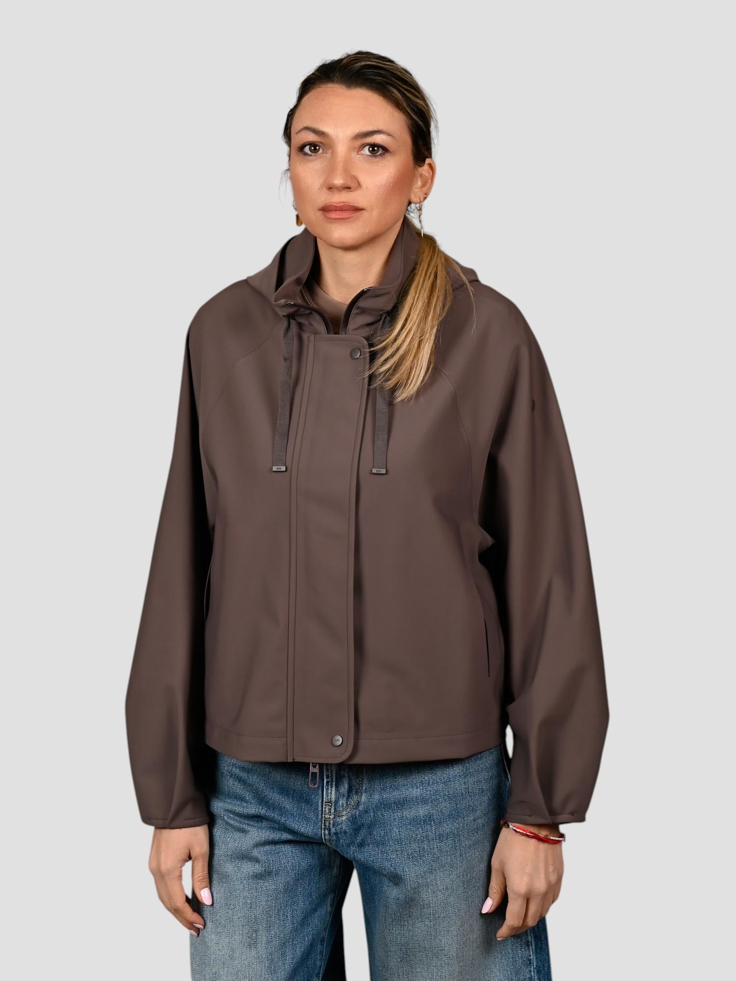 Giacca corta CLOVE marrone caffè CLOVE MARRONE CAFFE DUNO 