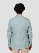 Blazer verde acqua G13/1 RZ0 blend linen G13/1 RZ0 ACQUA RPL 