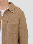 Giacca maglia JEAN BEIGE overshirt JEAN BEIGE BOB 