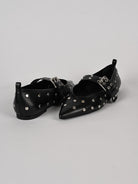 Ballerina donna nera borchiata in pelle S22006003 80001 SCHUTZ 