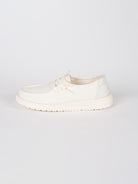 Slip-on ultralight WENDY EYLET white WENDY EYLET LACE WHITE HEY DUDE 