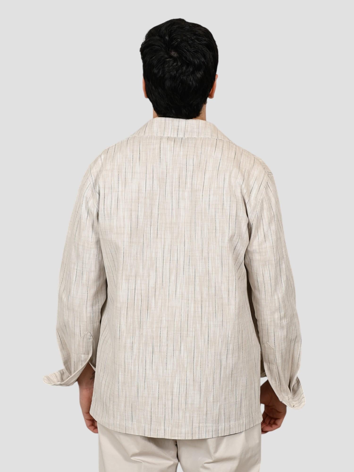 Giacca sabbia JONES 565 rigata JONES565 SABBIA BOB 