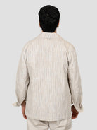 Giacca sabbia JONES 565 rigata JONES565 SABBIA BOB 