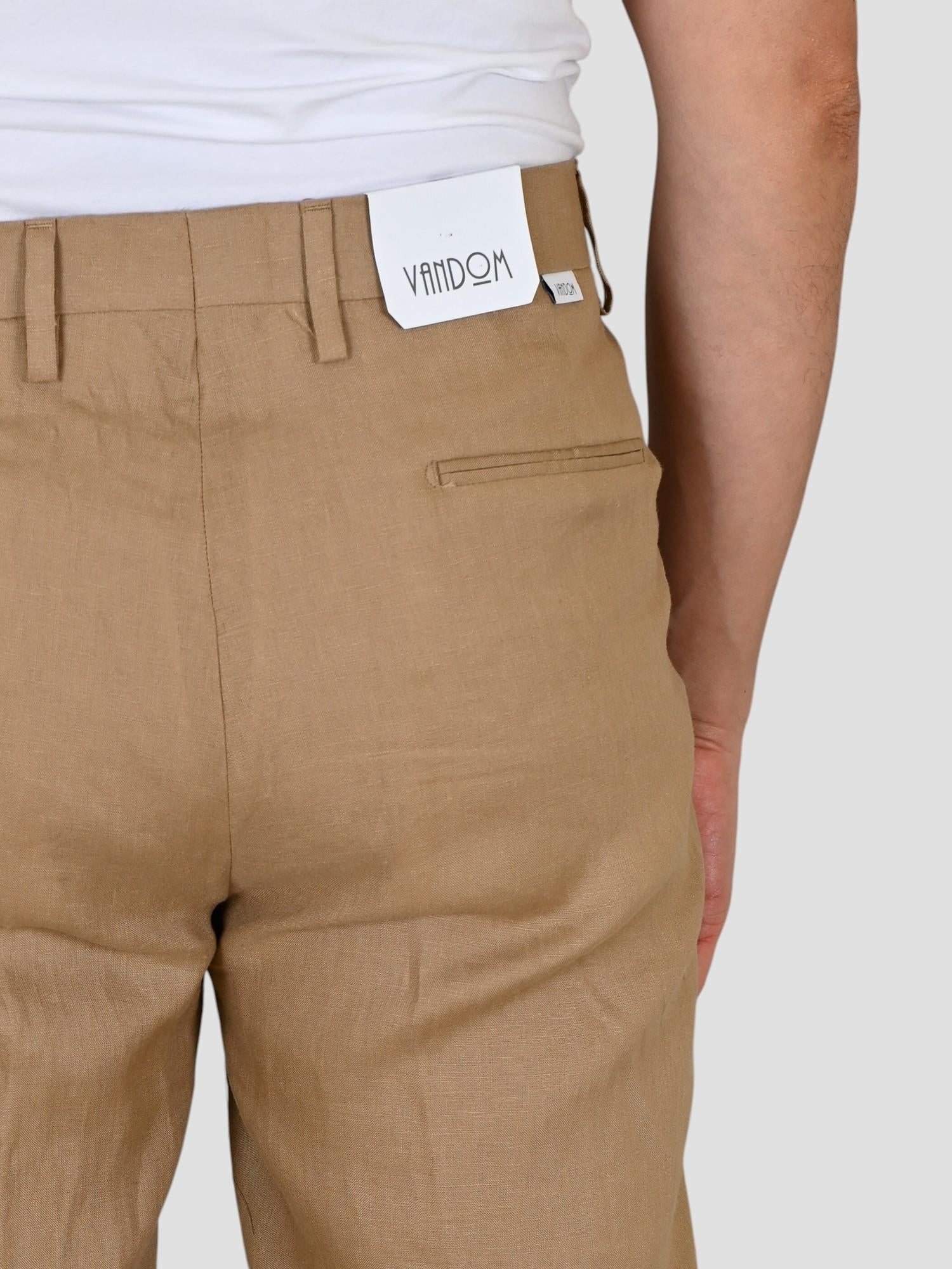 Pantalone beige GABRIEL LINO pence sartoriale GABRIELT95 BEIGE VANDOM 
