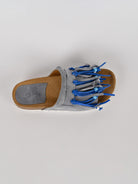 Ciabatta frange MAITE PASTEL suede denim MAITE PASTEL DENIM LAGOA 