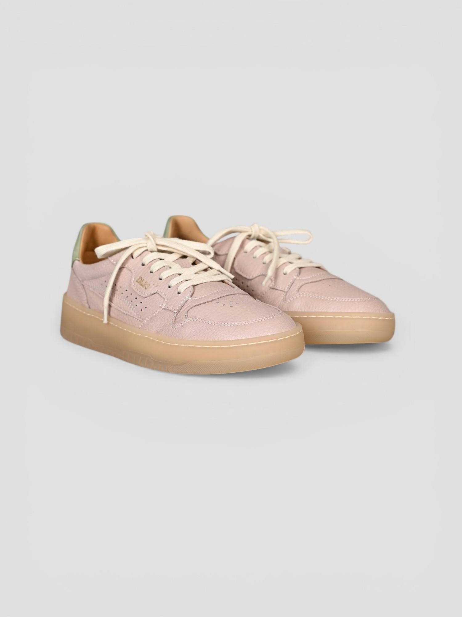 Sneakers nude HC01B nabuk green HC01B SOFFIO NUDE LEMARGO 