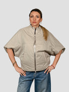 Giacca oversize imbottita ASTRIS sabbia ASTRIS SABBIA FREDDA DUNO 