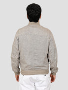 Giubbino WINSTON TWILL suede vanilla WINSTON TWILL VANILLA THE JACK LEATHERS 