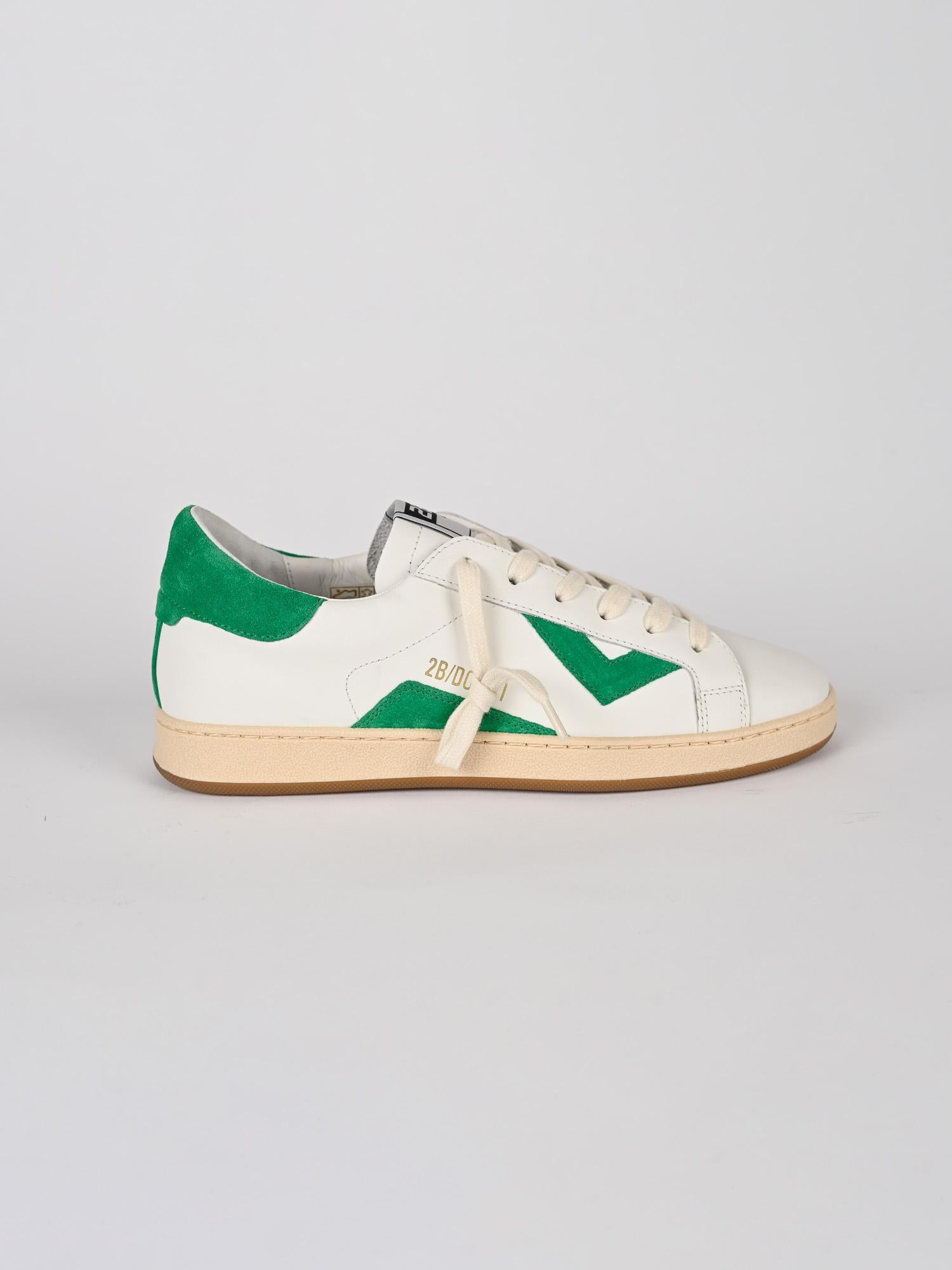 Sneakers ragazzo bianca JUNIOR SUPRIME JRSUPRIME 88 VERDE 2B12 