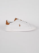 POLO RALPH LAUREN HRT CT II-SK-ATHWHITE TAN