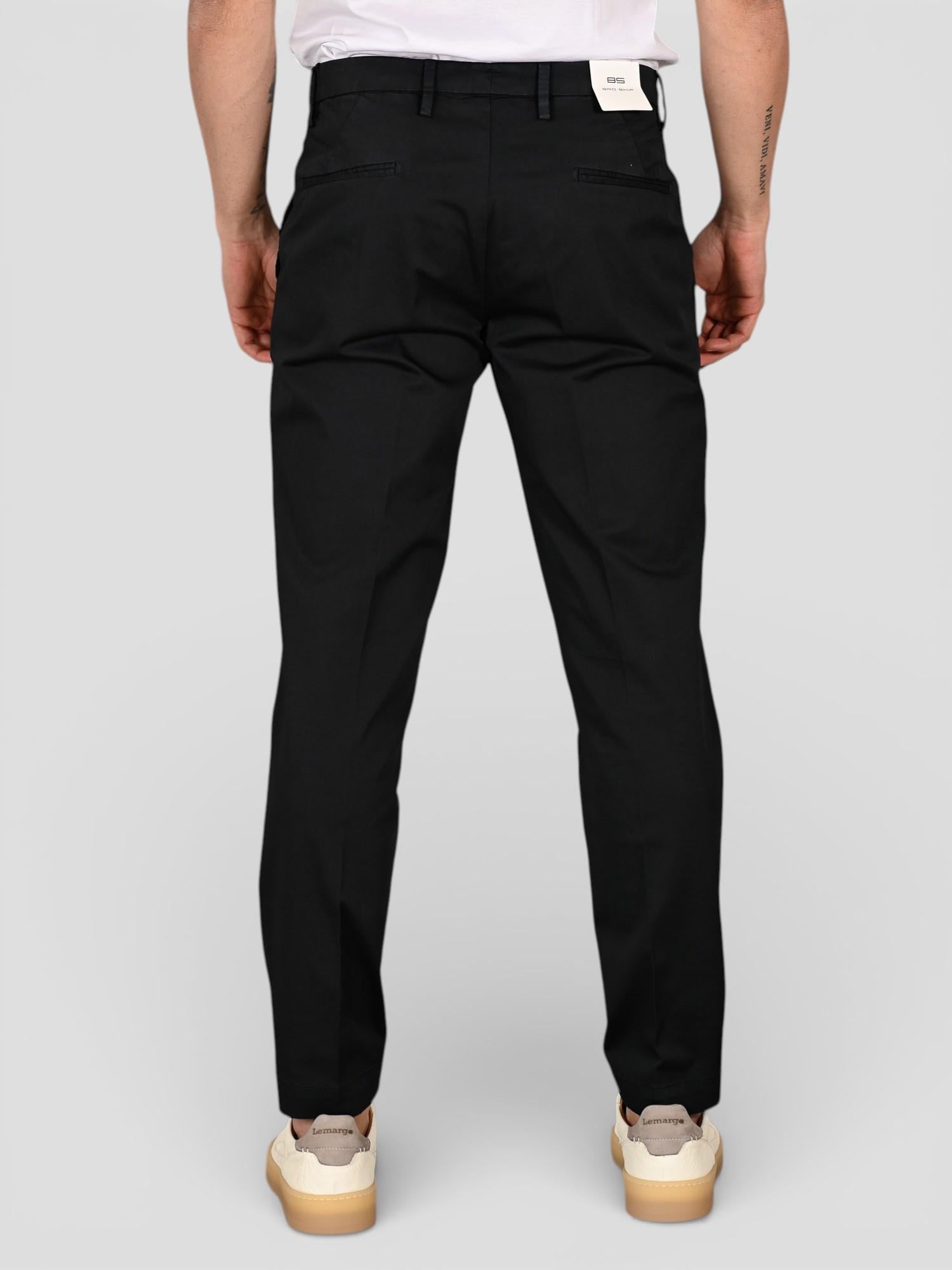 Pantalone blu notte MIAMI 8135 capri MIAMI BLU BRO-SHIP 