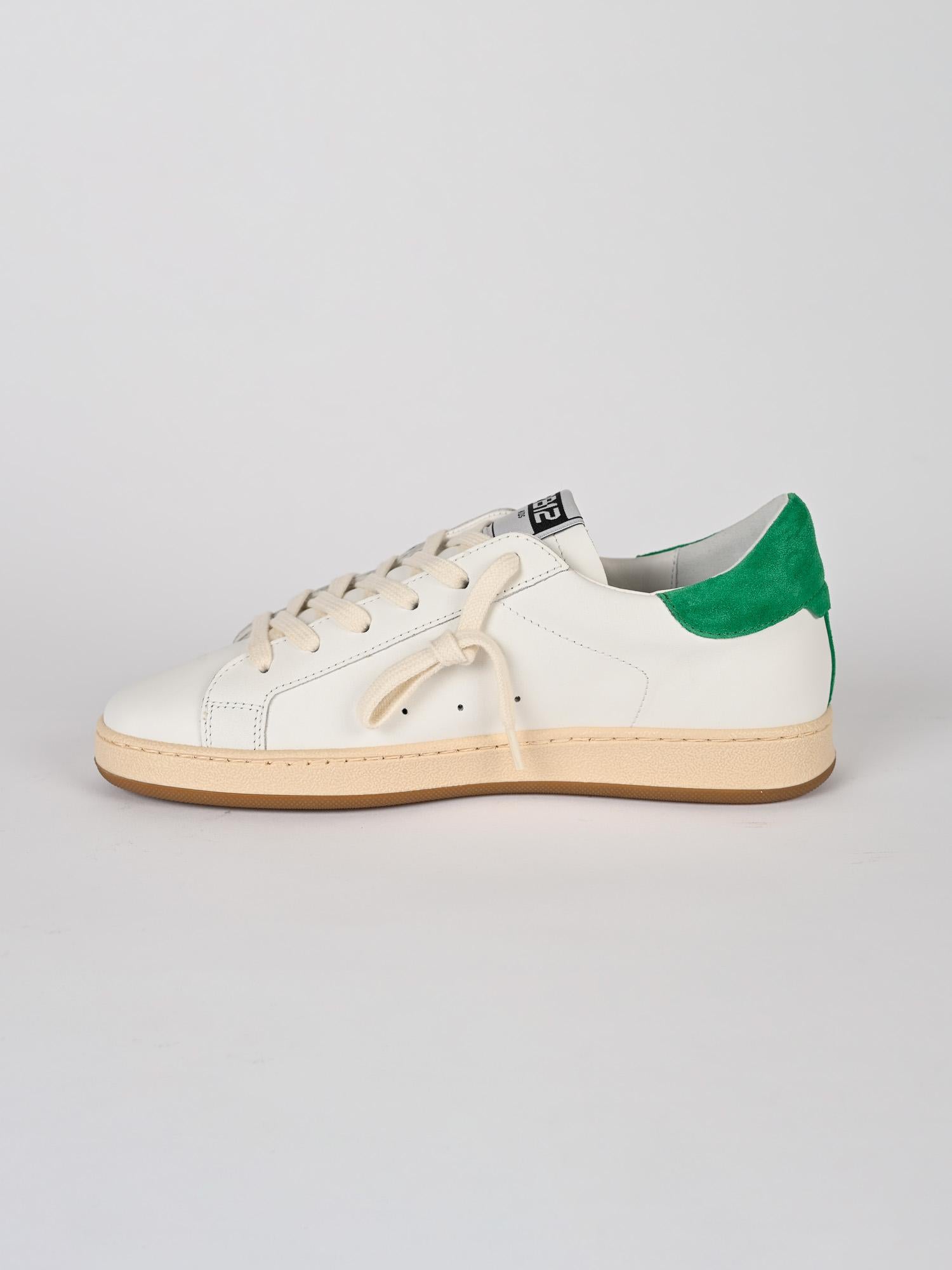 Sneakers ragazzo bianca JUNIOR SUPRIME JRSUPRIME 88 VERDE 2B12 