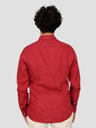 Camicia amaranto16W4 8837 puro lino 16W48837 007 MARCUS 