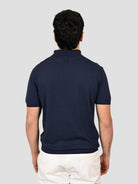 Polo blu WO 0856 WO 0856 0923 WOOL & CO. 