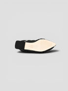 Mule pelle 8565 BLACK intrecciata fascia larga 8565 BLACK CORRIDONI MILANO 
