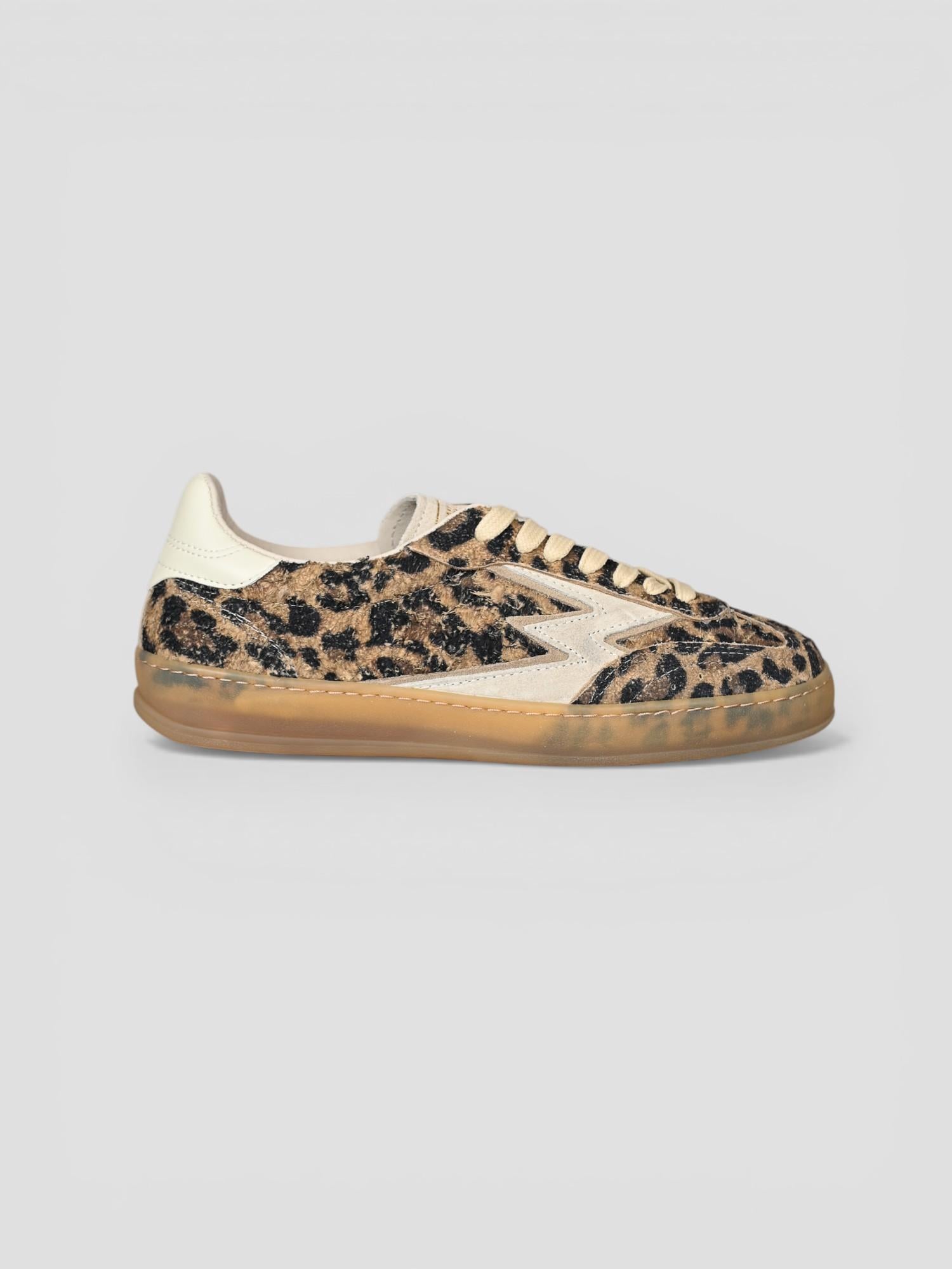 Sneakers CLUB DELUXE sand leopard CL071 LEOPARD MOACONCEPT 