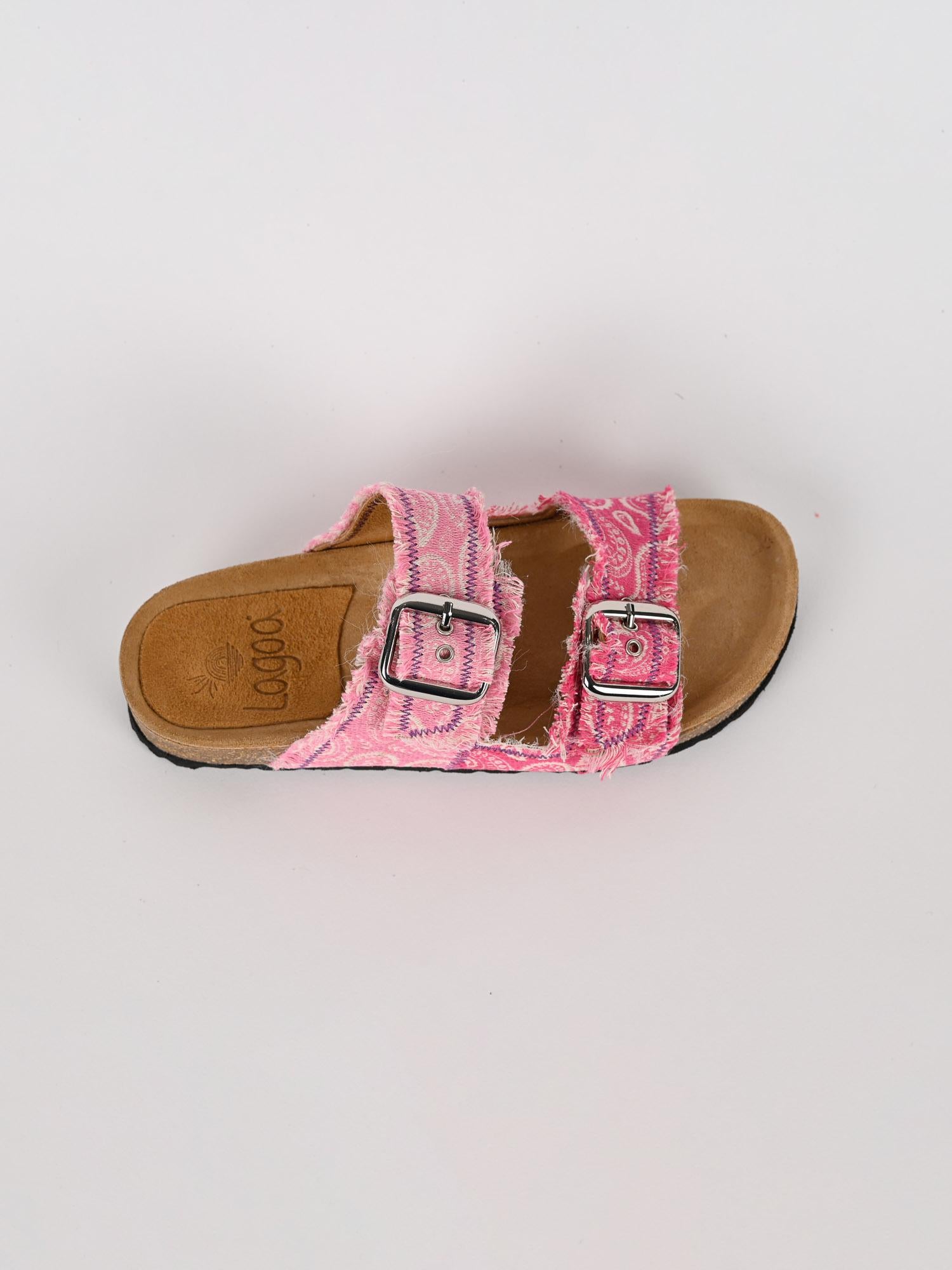 Sandalo donna JURERE bandana fuxia JURERÈ FUXIA LAGOA 
