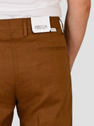 Pantalone tabacco GABRIEL LINO pence sartoriale GABRIELT95 TABACCO VANDOM 