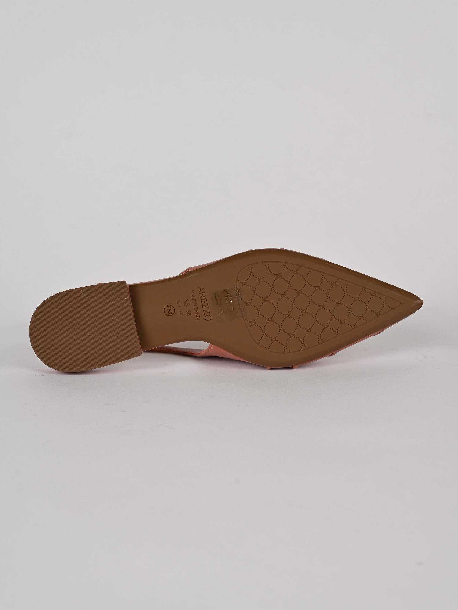 Slingback donna cipria in pelle A130290009 30003 AREZZO 