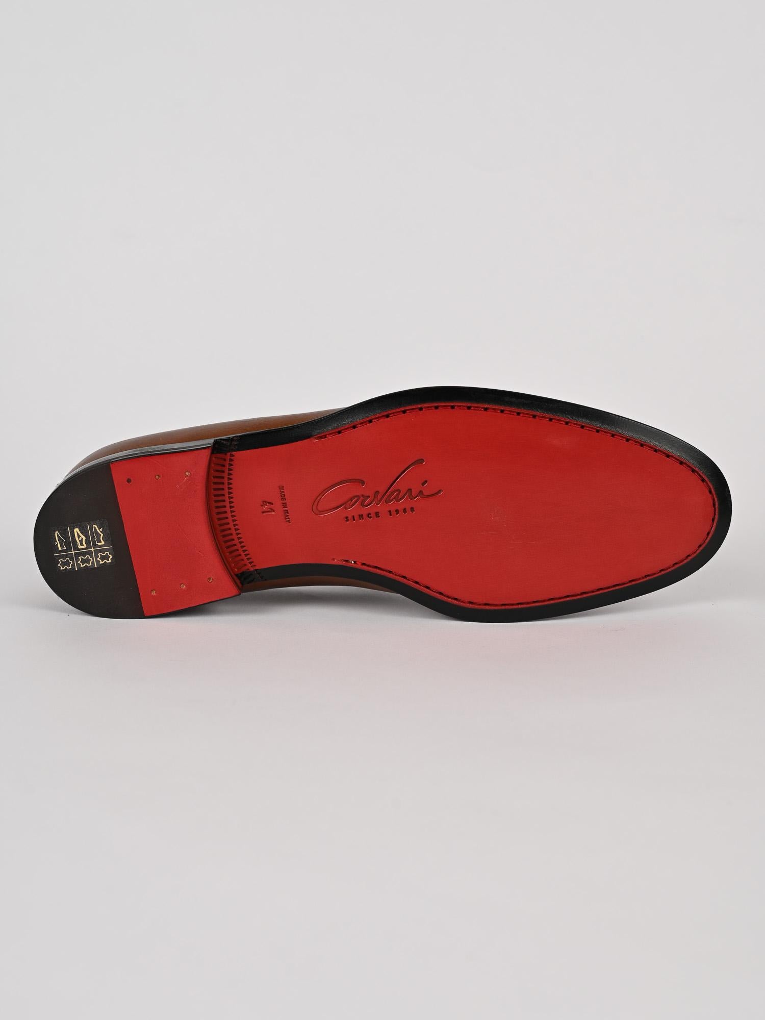 Moccasino uomo tabacco in pelle 1841 GARDA 826H TABACCO CORVARI 