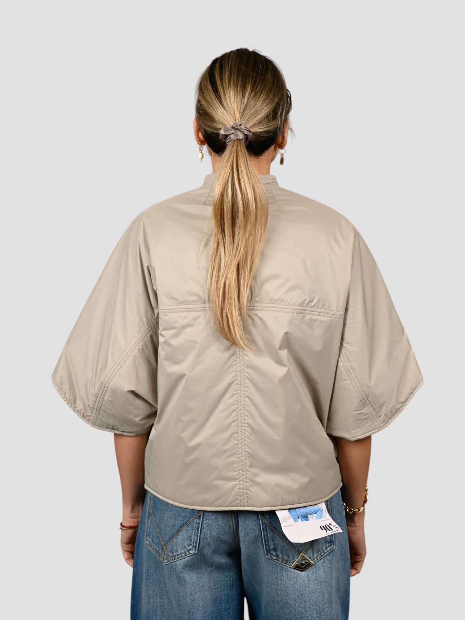 Blusa oversize imbottita ASTRIS sabbia ASTRIS SABBIA FREDDA DUNO 